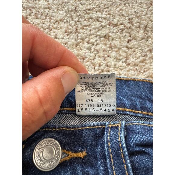 Vintage 2001 LEVIS 515 Boot Cut, Low Rise; Woman's Jeans/Pants, size 4 - Picture 10 of 12